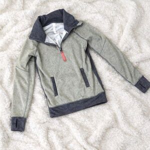 Ivivva by Lululemon Youth Size 10 Quarter-Zip Sweater Jacket